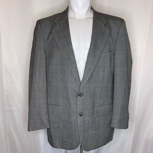 Burberry Vintage 100% Wool Men’s Suit Jacket